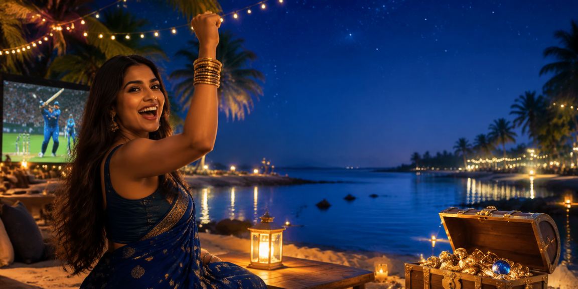 সেন্ট মার্টিন সৈকতে ক্রিকেট বেটিং পরিবেশ