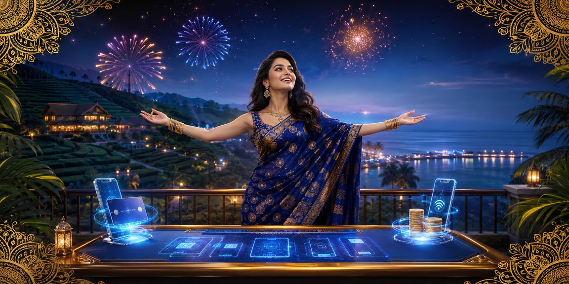 সিলেটের চা বাগানের পটভূমিতে ok 10 - এ আন্দার বাহার গেম খেলছেন একজন বাংলাদেশি